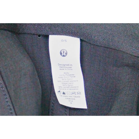 LuluLemon Adjustable Black Hat - Women's One Size Fits All. - Picture 4 of 5